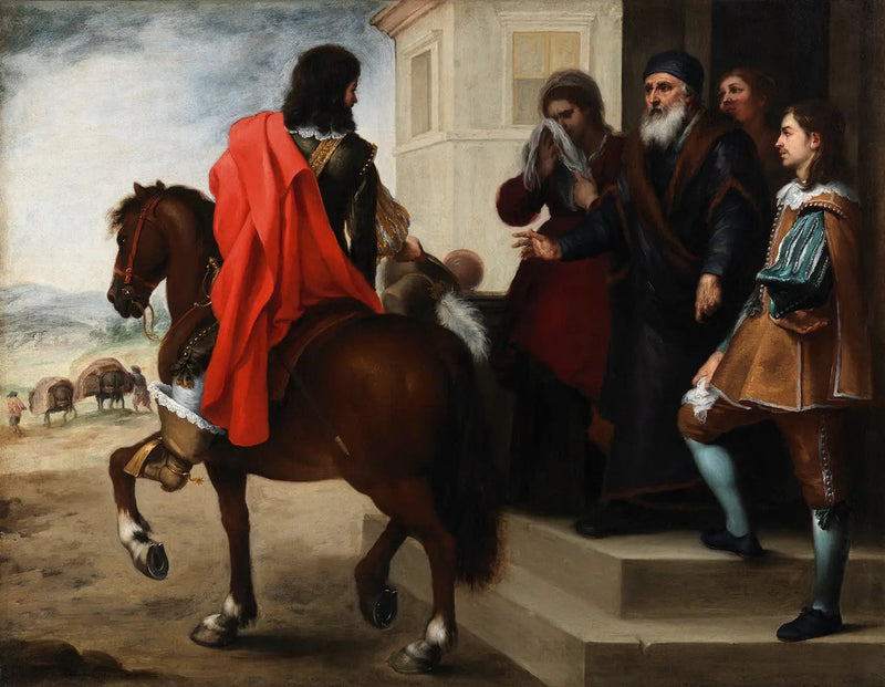 การจากไปของบุตรชายที่กลับบ้าน - บาร์โทโลเม́ Esteban Murillo