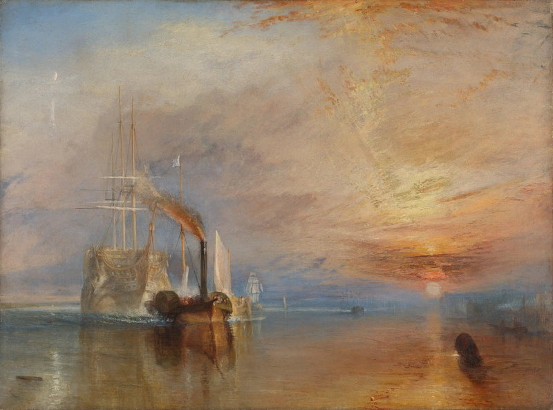 การเดินทางครั้งสุดท้ายของ Téméraire - J. M. W. Turner