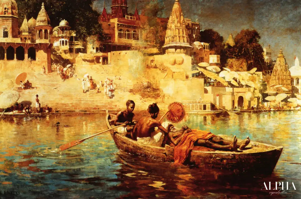 Le dernier voyage - Edwin Lord Weeks - Reproductions de tableaux et peintures haut de gamme