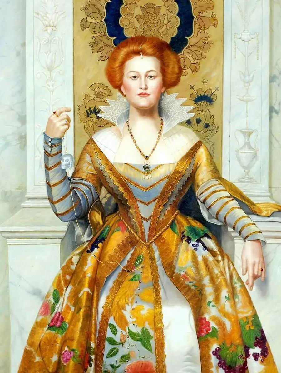 Le Diable Blanc - John Collier image 1 reproduction artisanale de tableau