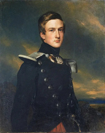 Le duc d’Aumale en chef de bataillon du XVIIe léger - Franz Xaver Winterhalter - Alpha Reproduction