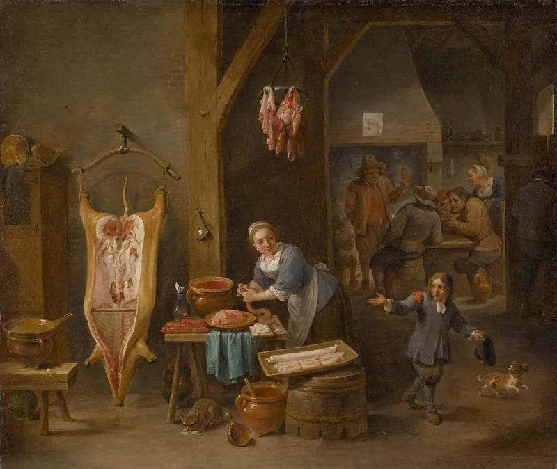 ผู้ผลิตไส้กรอก - David Teniers le Jeune