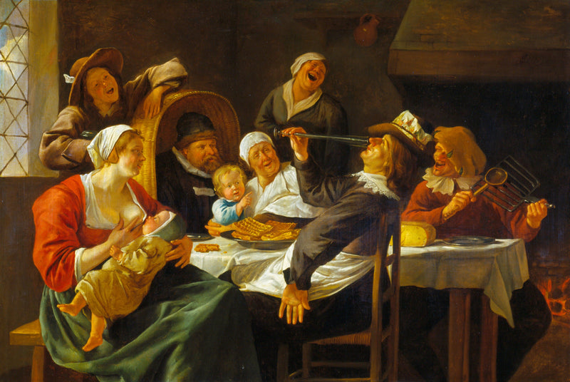 Le festin de la Douzième Nuit - Jan Steen