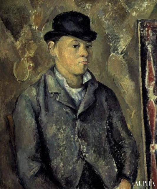 Le fils de l'artiste - Paul Cézanne - Reproductions de tableaux et peintures haut de gamme