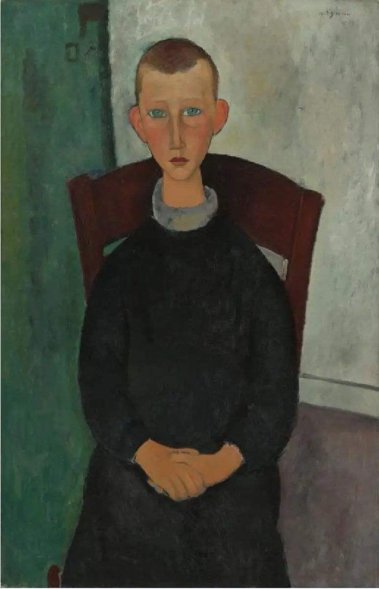 Le Fils du Concierge - Amedeo Modigliani image 1 reproduction réalisée par Alpha Reproduction