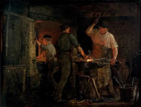 เหล็กหล่อแห่ง Hornbæk - Peder Severin Krøyer