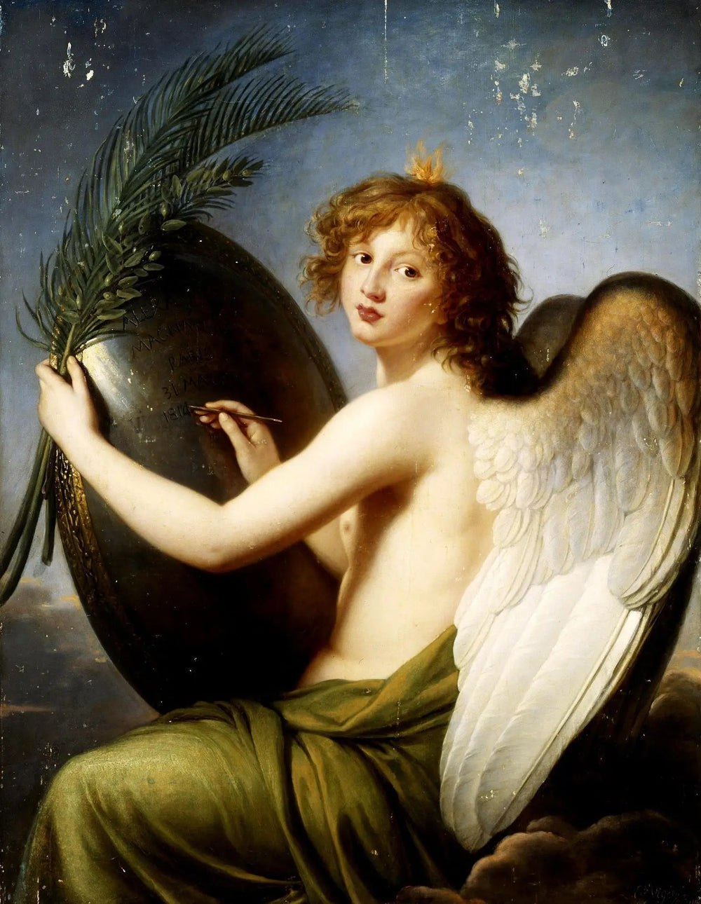 Le génie d'Alexandre Ier - Élisabeth Vigée Le Brun image 1 reproduction de peinture à l’huile