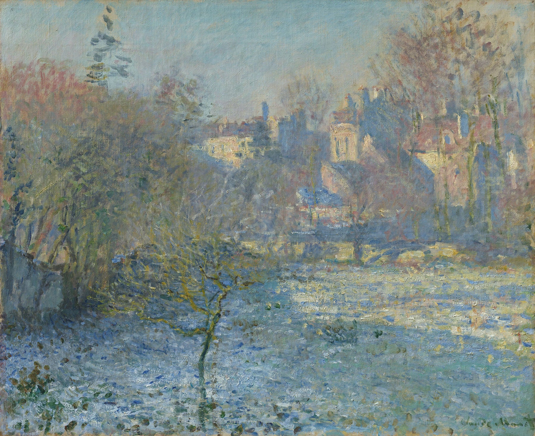 Le Givre W363 par Claude Monet, 1875, Museum Barberini