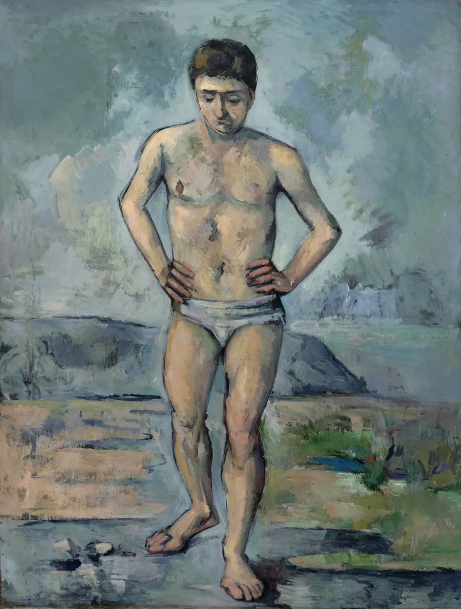 นักอาบน้ำใหญ่ - Paul Cézanne
