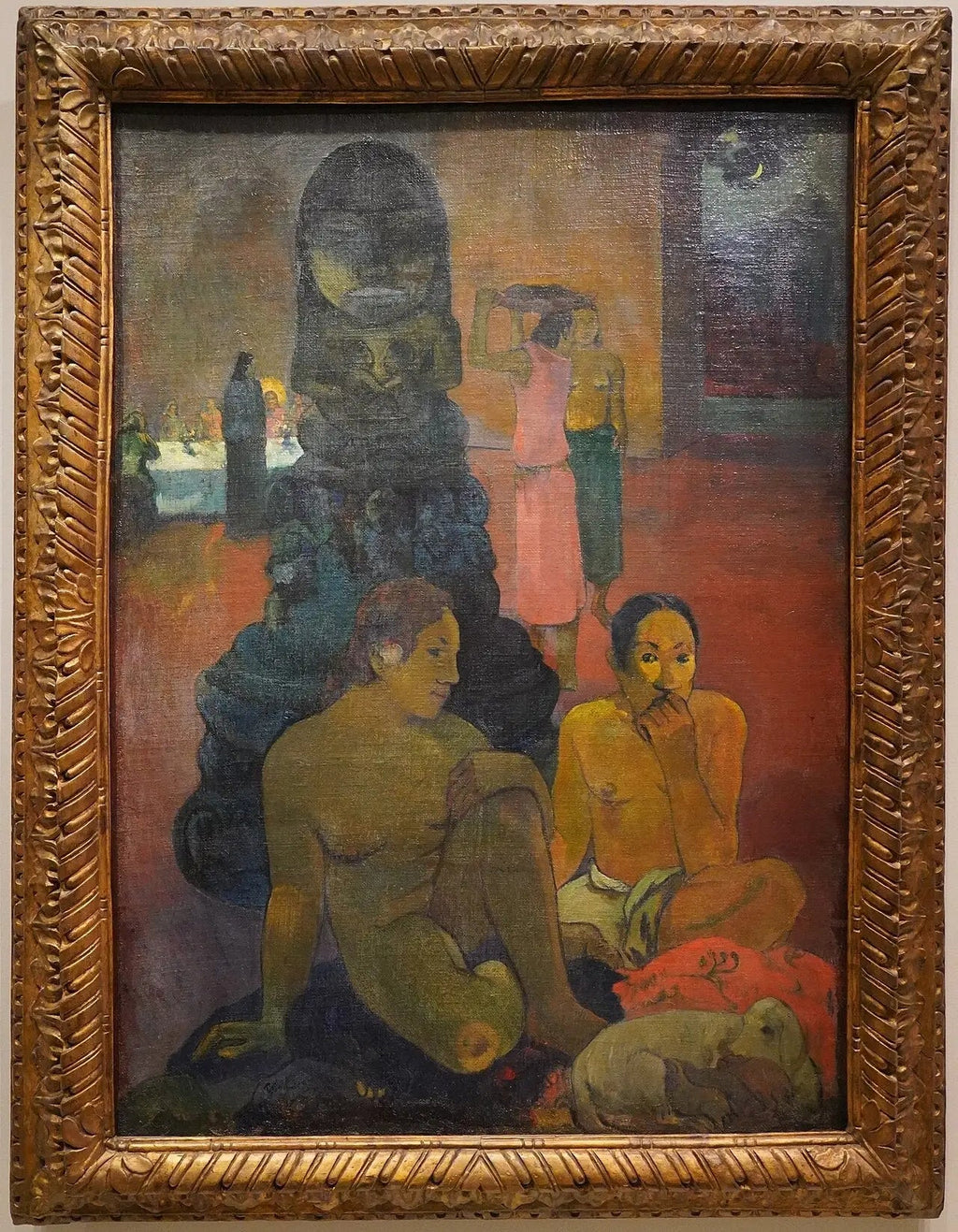Le Grand Boudha - Paul Gauguin image 2 copie de tableau peinte à la main