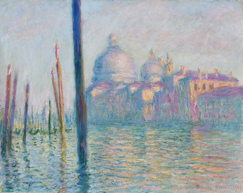 คลองแกรนด์ - Claude Monet
