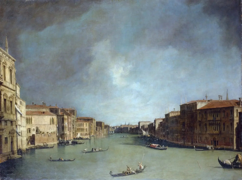 คลองใหญ่, ไปยัง Palazzo Balbi - Canaletto