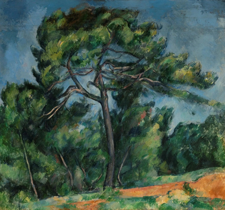 ต้นสนใหญ่ - Paul Cézanne