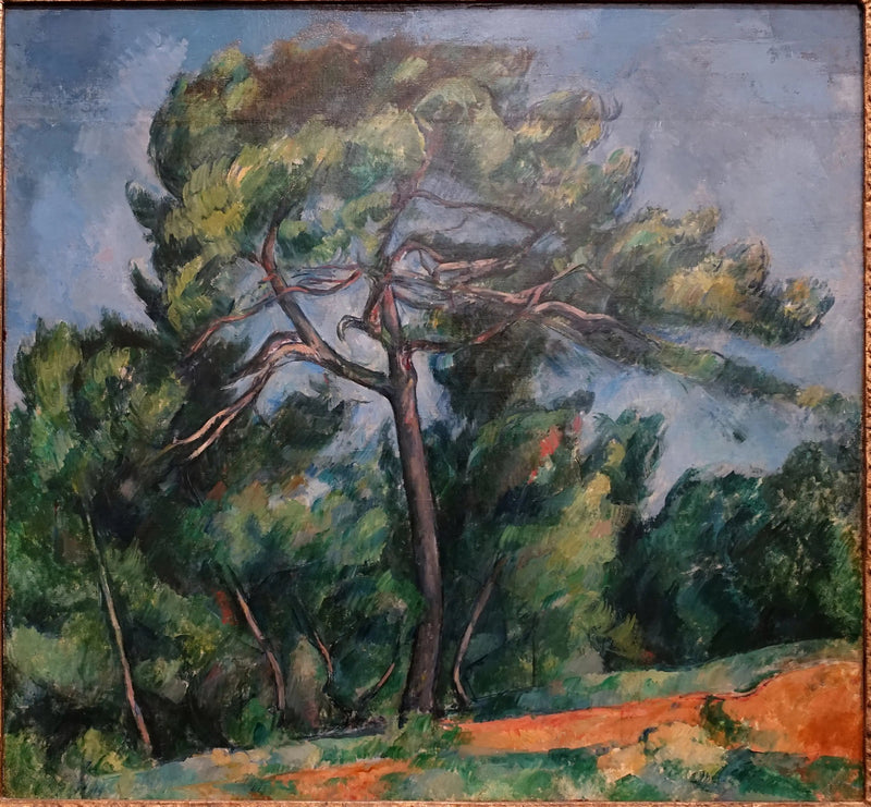 ต้นสนใหญ่ - Paul Cézanne