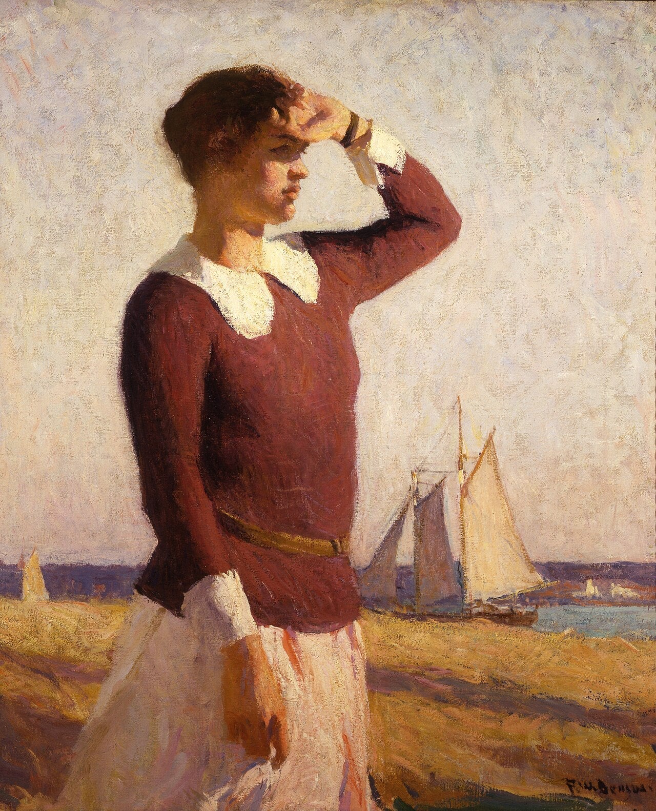 Le Guetteur - Frank Weston Benson - Alpha Reproduction