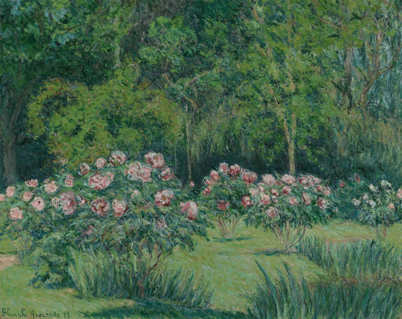 สวนสวยของ Giverny - Blanche Hoschede Monet