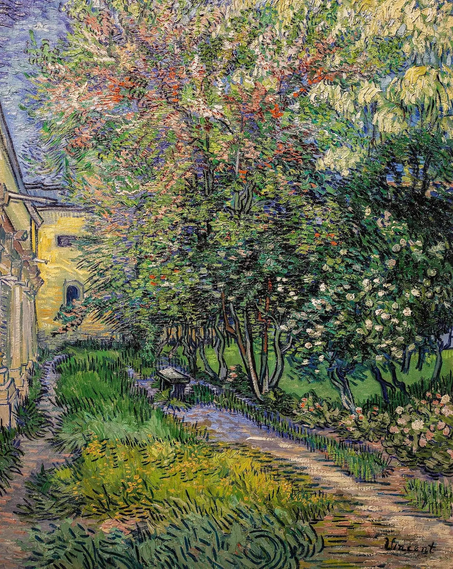 สวนของสถานเลี้ยงคนชราเซนต์-เรมี - Vincent van Gogh