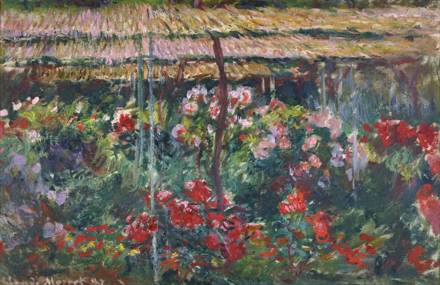 สวนดอกโบตั๋น - Claude Monet