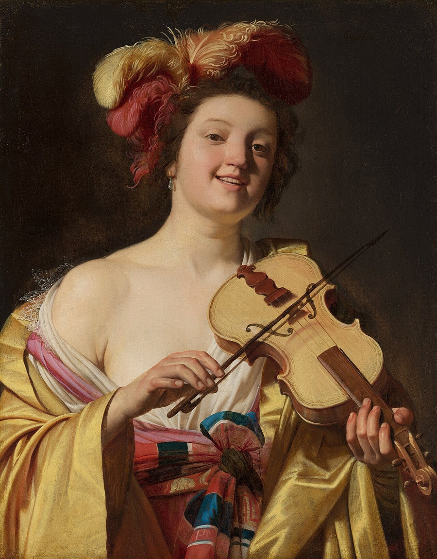 นักไวโอลิน - Gerrit van Honthorst