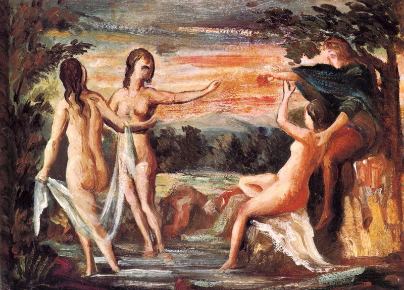 การพิพากษาของปาริส - Paul Cézanne