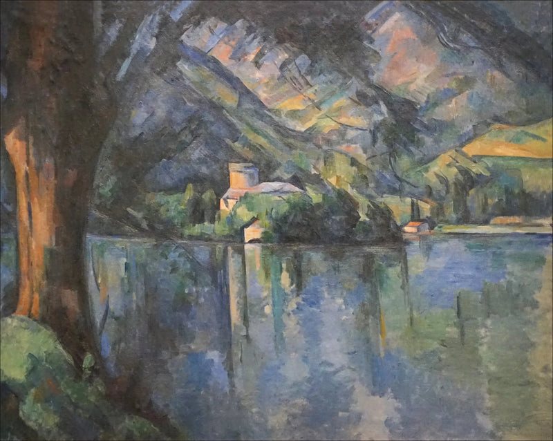 ทะเลสาบอันซี - Paul Cézanne