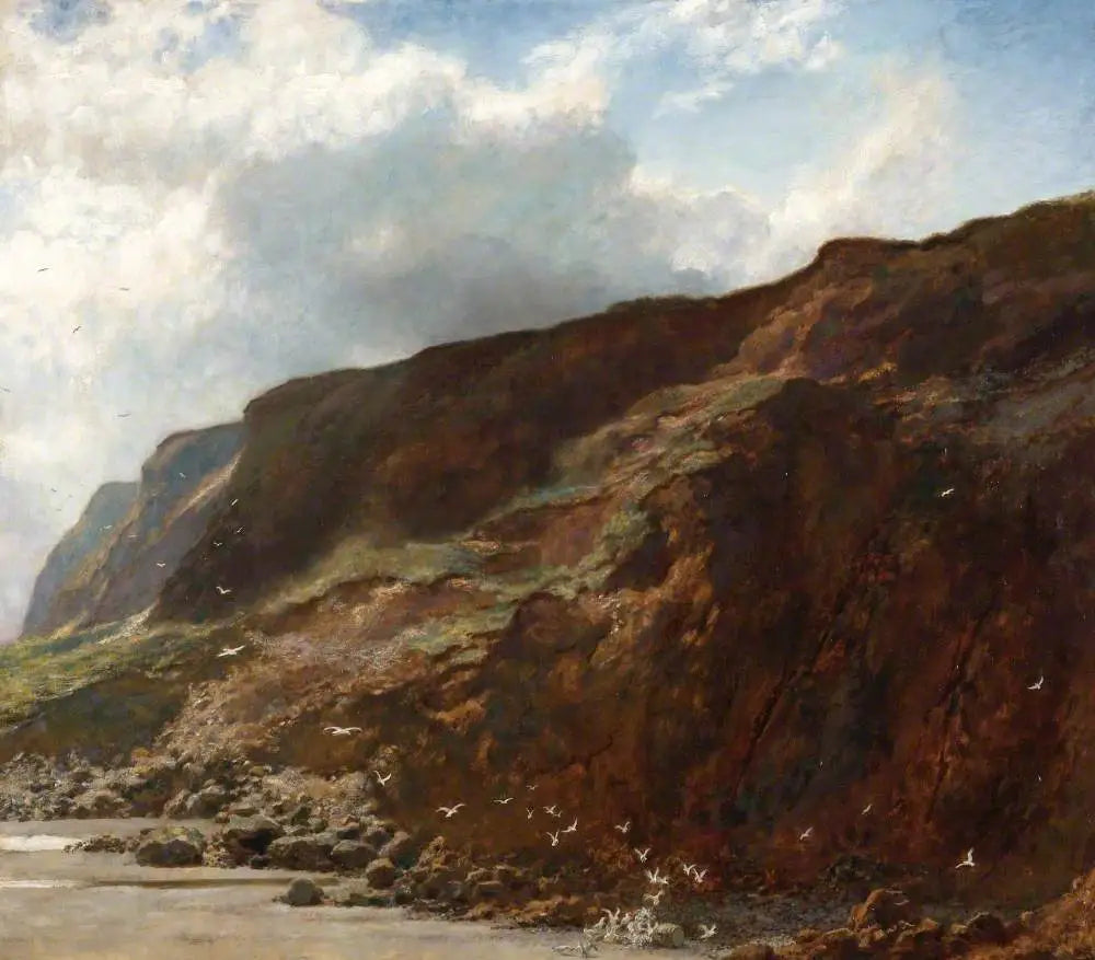 Le lendemain de la tempête - Briton Rivière image 1 copie de tableau peinte à la main