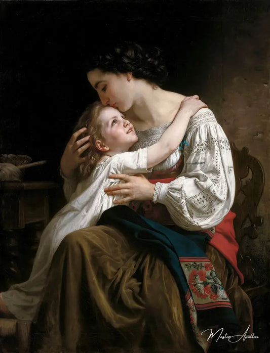 Le lever - William Bouguereau Reproductions de tableaux à la peinture à l’huile