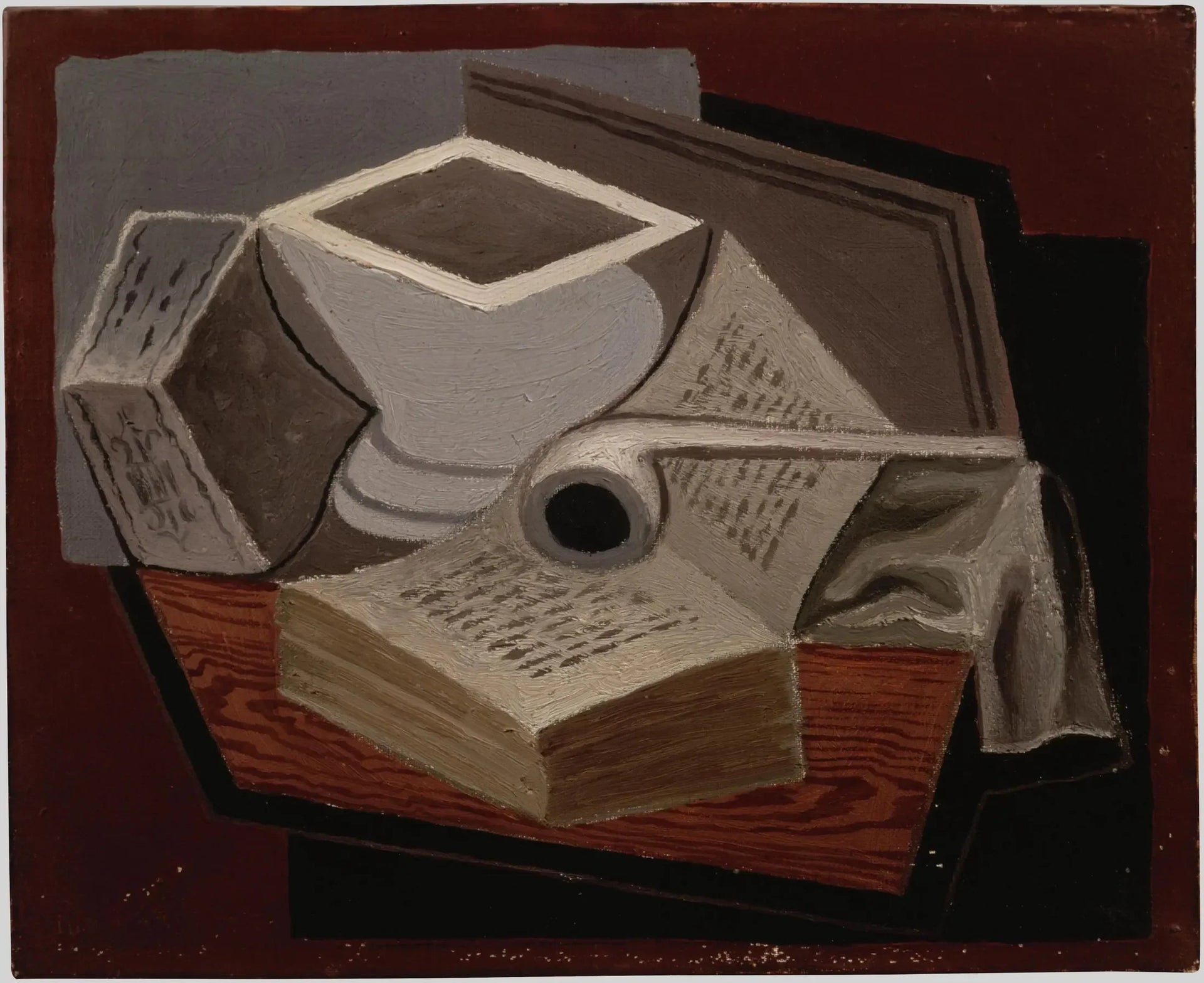 Le livre ouvert - Juan Gris image 1 tableau peint à l’huile sur toile
