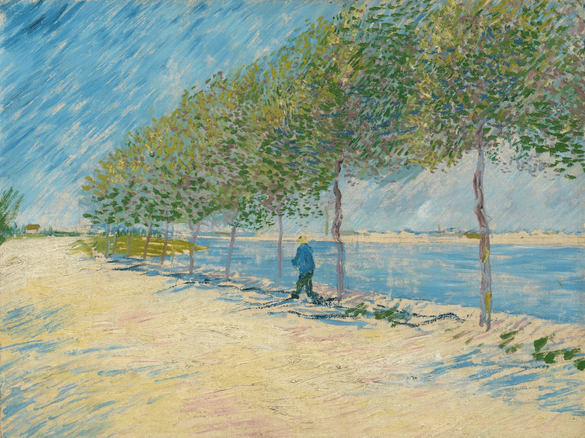 Le long de la Seine F299 de Vincent van Gogh, Van Gogh Museum
