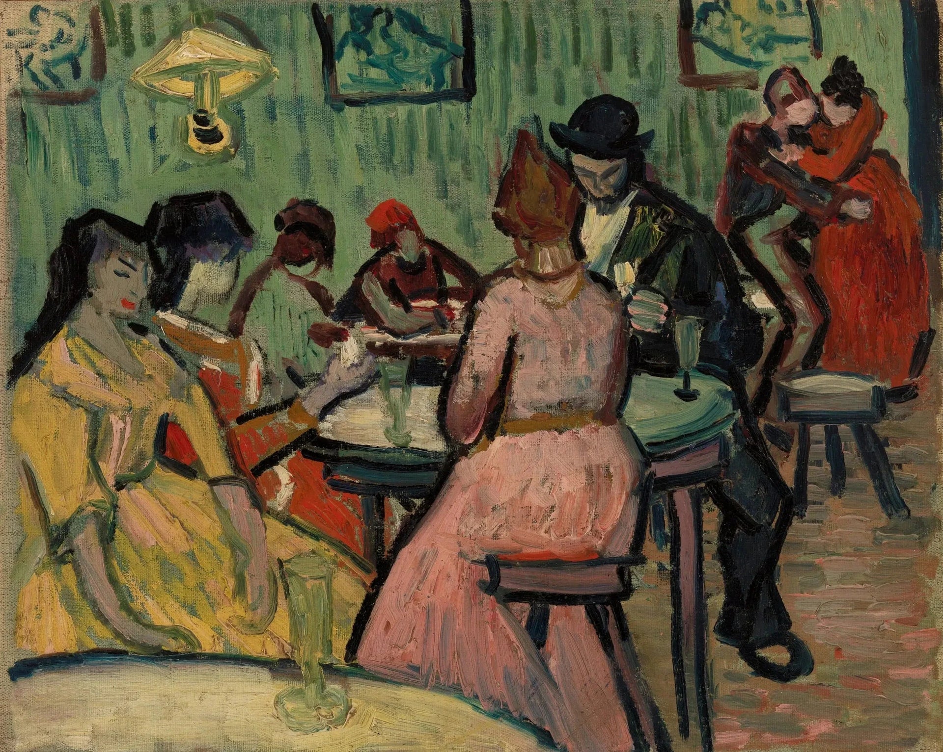 Le Lupanar F478 de Vincent van Gogh, scène d’intérieur peinte à Arles