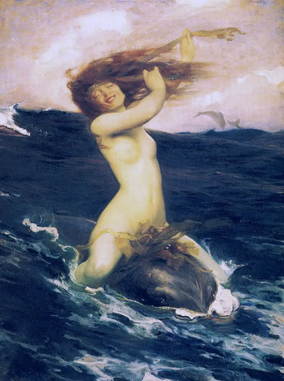 Le lutin en mousse - Herbert Draper - Alpha Reproduction