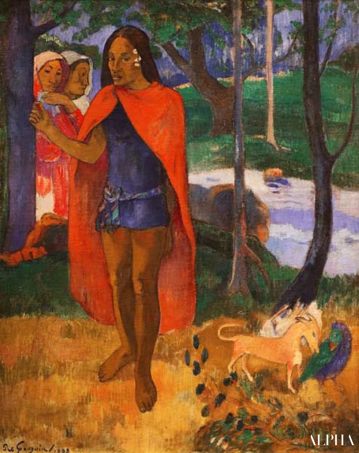 The Magician of Hivaoa - Paul Gauguin - High-end reproductions of paintings and artworks