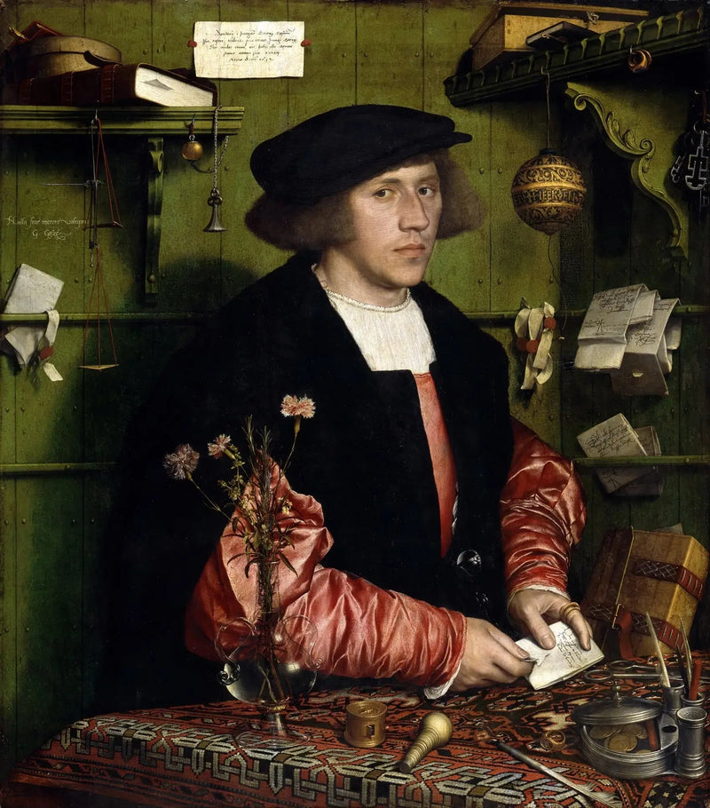 แกรนด์มาร์เช่ Georg Gisze - Hans Holbein le Jeune