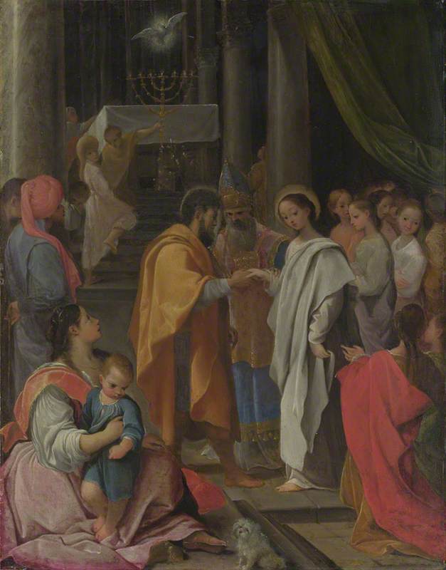 Le Mariage de la Vierge - Ludovico Carracci - Alpha Reproduction