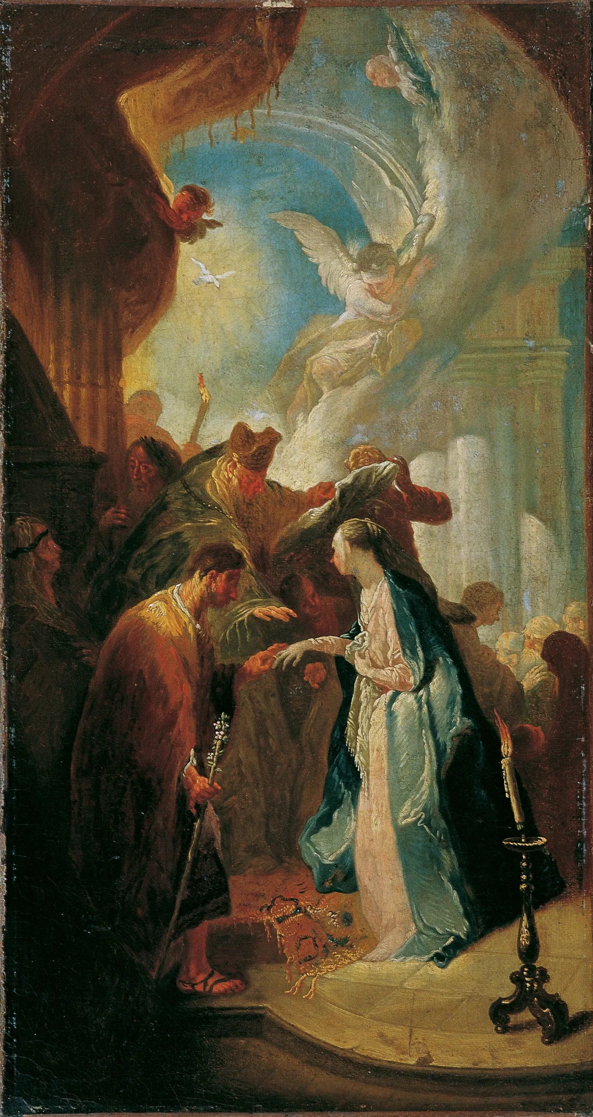 Le mariage de Marie - Franz Anton Maulbertsch image 1 copie peinte à la main à l’huile