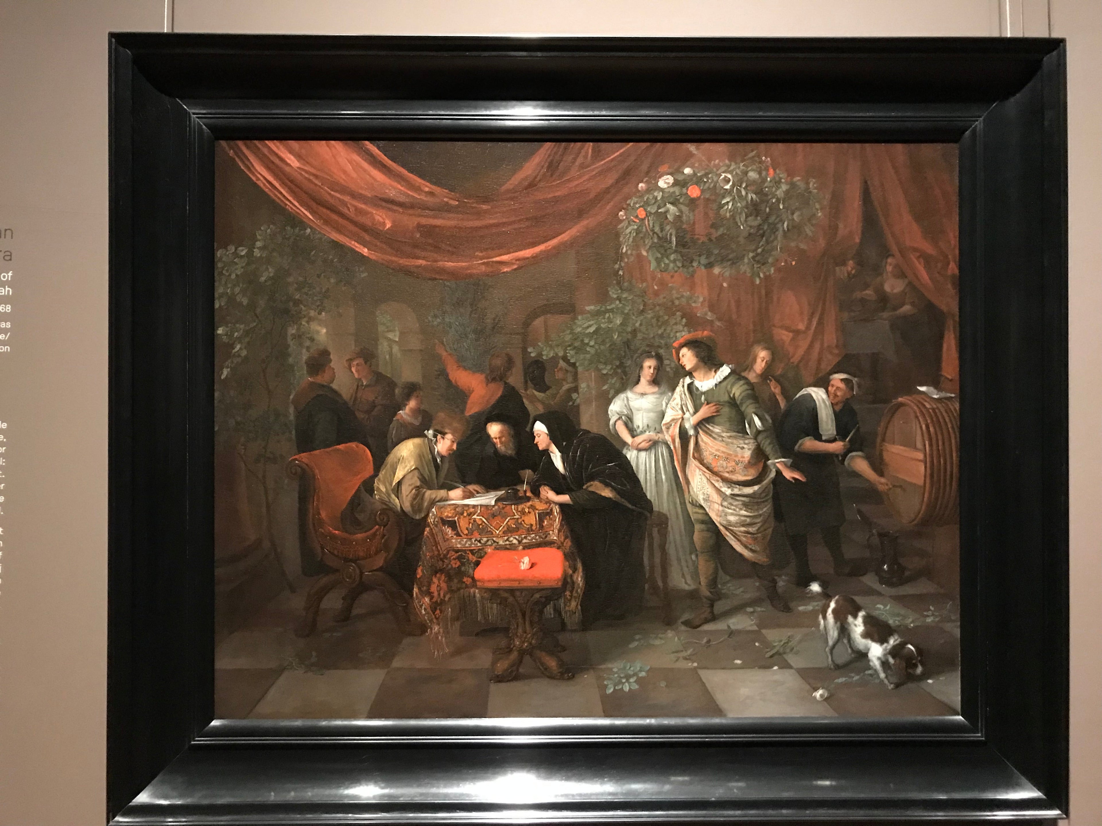 Le mariage de Tobias et Sara - Jan Steen image 1 reproduction d’œuvre d’art à l’huile