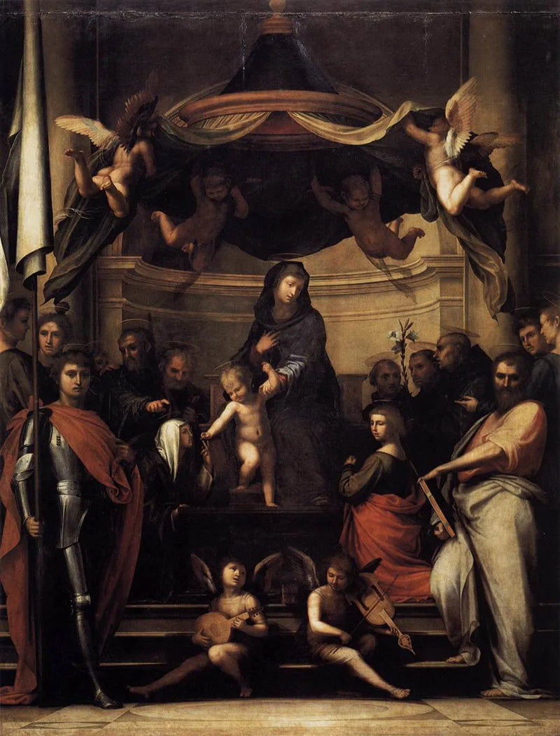 การสมรสลึกลับของนักบุญแคทเธอรีนแห่งเซียนนา - ฟราร์บาโตโลเมโอ