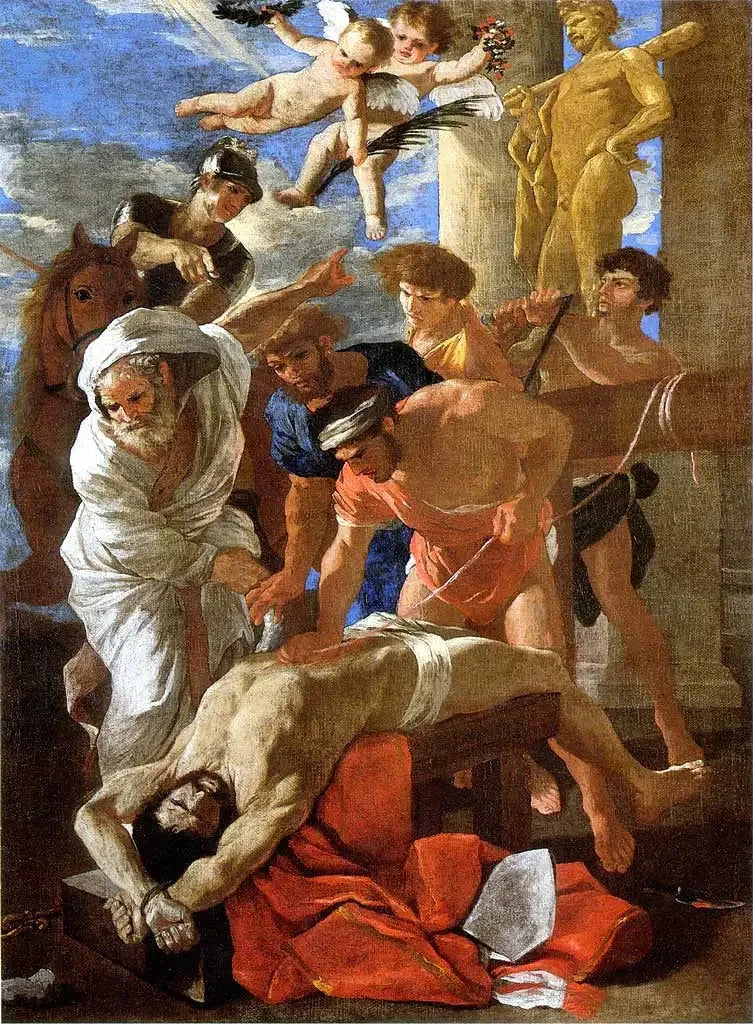 การทรมานของนักบุญเอราสเม - Nicolas Poussin