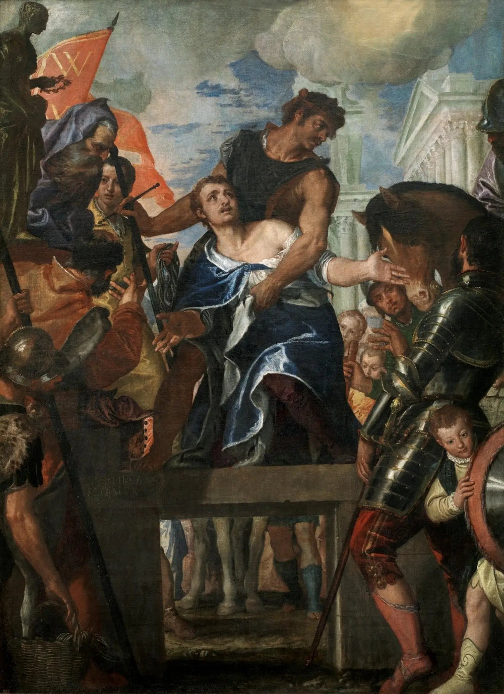 Le martyre de saint Mennas - Paul Véronèse - Alpha Reproduction