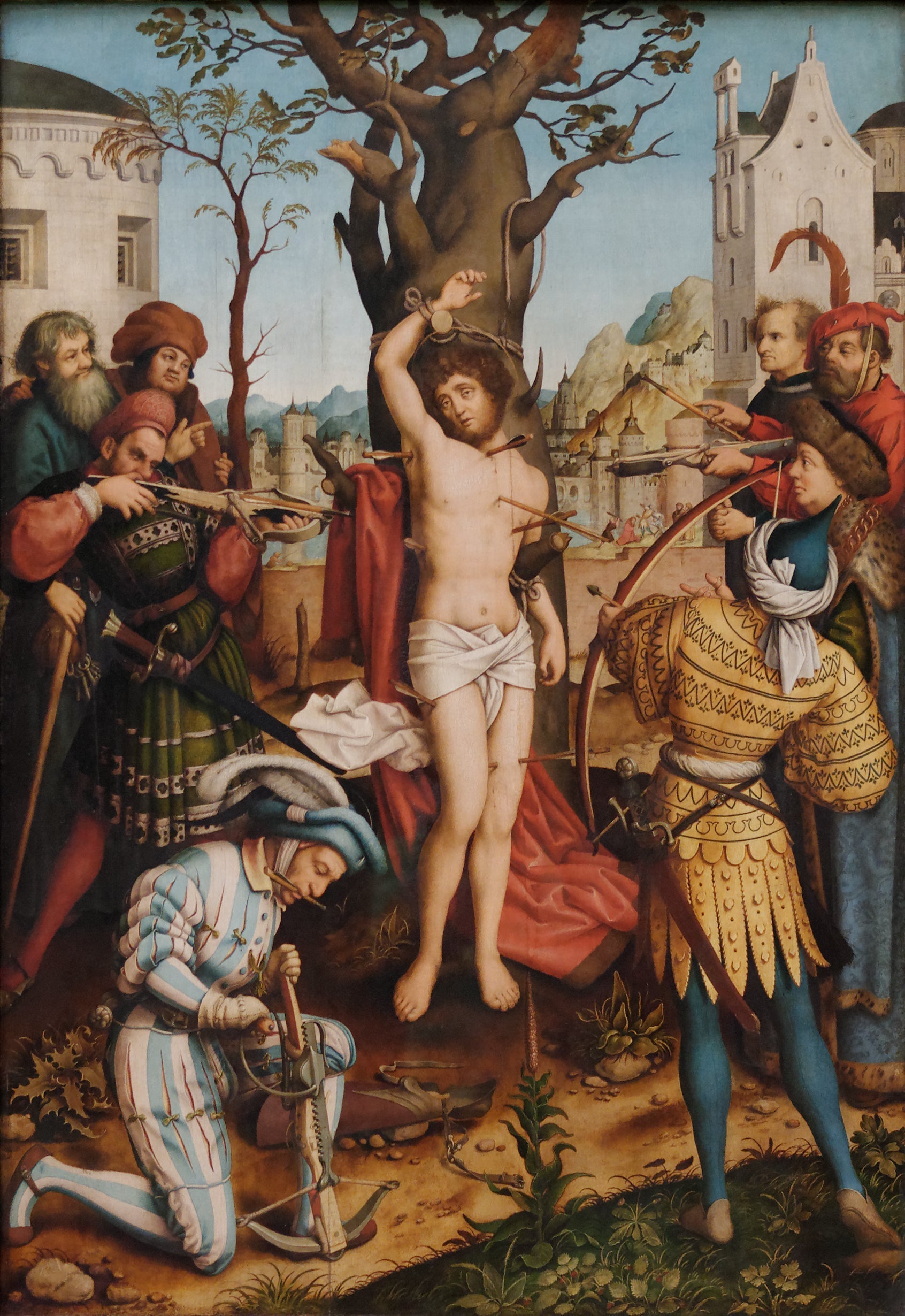 Le martyre de Saint Sébastien - Hans Holbein the Elder - Alpha Reproduction