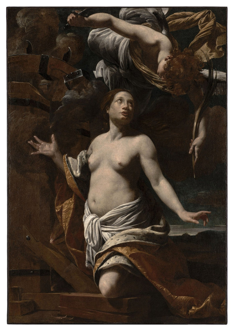 ความทรมานของนักบุญ Catherine - Simon Vouet