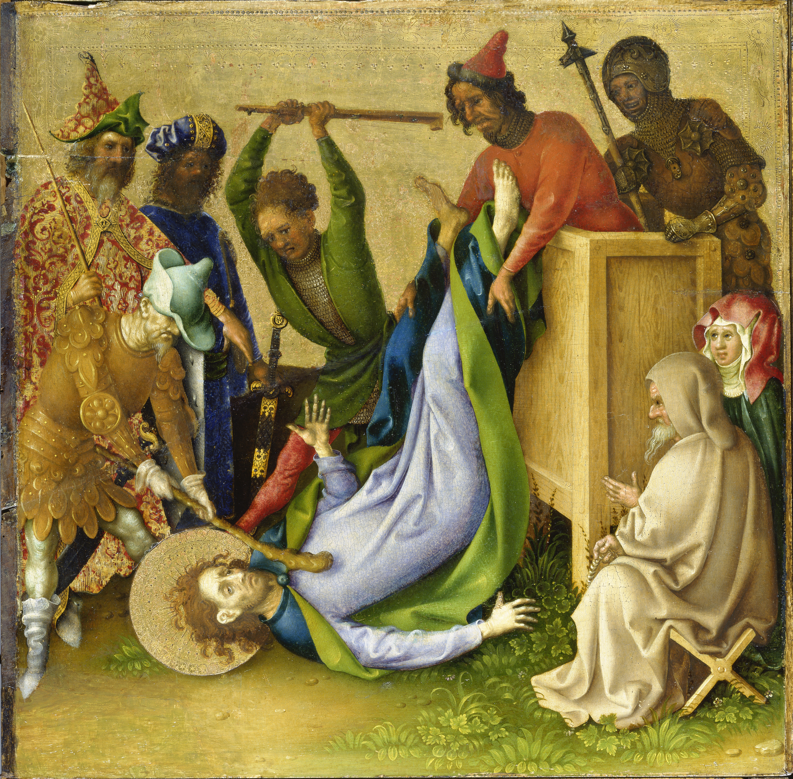 Le martyre des apôtres: le martyre de saint Jacques le Jeune - Stefan Lochner - Alpha Reproduction