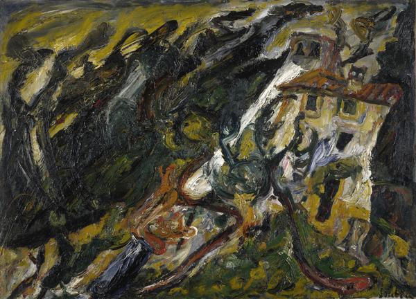 Le Mas Passe-Temps, Céret - Chaïm Soutine image 1 copie peinte à la main à l’huile