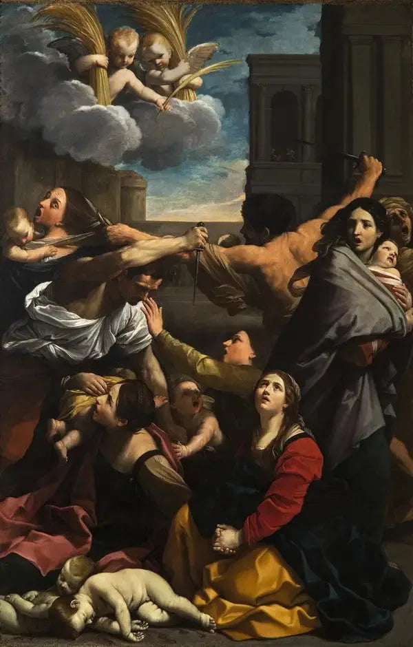 Le Massacre des Innocents - Guido Reni image 1 reproduction d’œuvre d’art à l’huile