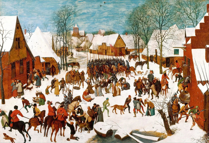 การสังหารหมู่อ่อน - Pieter Brueghel the Elder