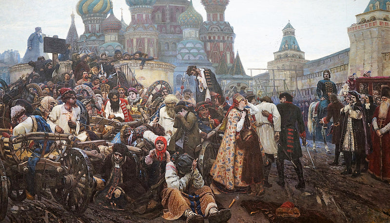Le Matin de l'exécution des Streltsy - Vassili Sourikov
