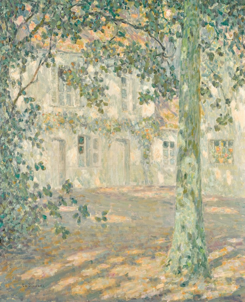 เช้าตรู่, Gerberoy - Henri Le Sidaner