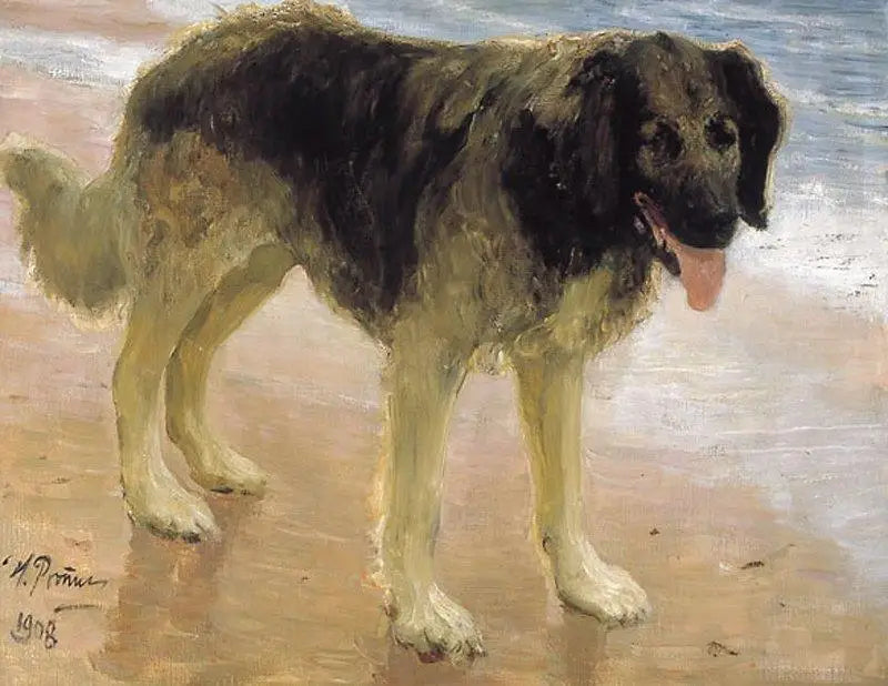 Le meilleur ami de l’Homme - Ilya Repin - Alpha Reproduction
