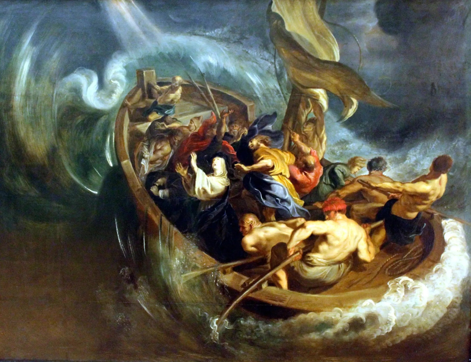 Le miracle de sainte Walburge - Peter Paul Rubens image 1 reproduction artisanale de tableau