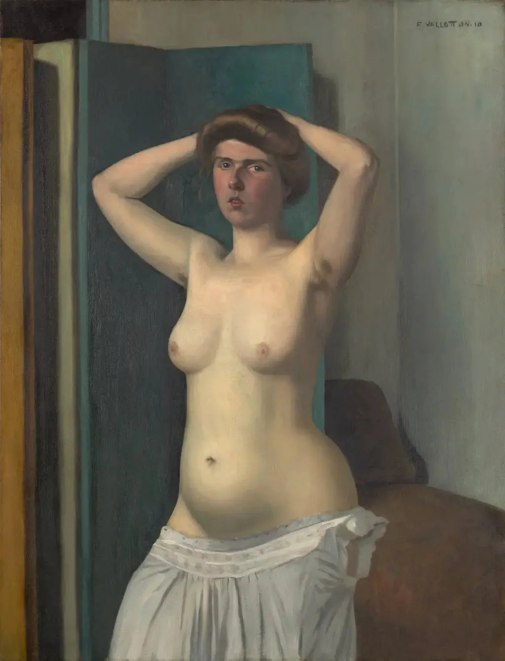 Le Modèle - Félix Vallotton image 1 reproduction réalisée par Alpha Reproduction